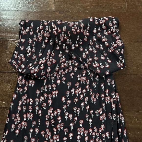 Free People-Corrie midi floral dress-size 0 new without tags - Picture 9 of 12